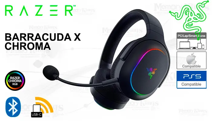 Razer Gaming Barracuda X Chroma Black RGB