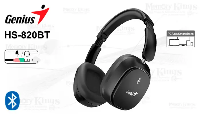 Genius HS-820BT Bluetooth Black