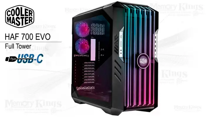 Cooler Master Full Tower Haf 700 Evo Titanium