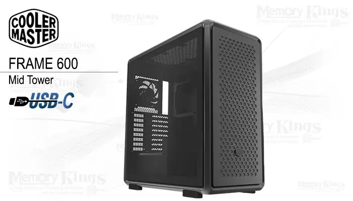 Mid Tower Cooler Masterframe 600 Black