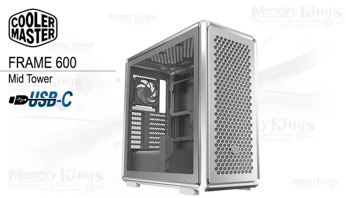 Mid Tower Cooler Masterframe 600 Silver