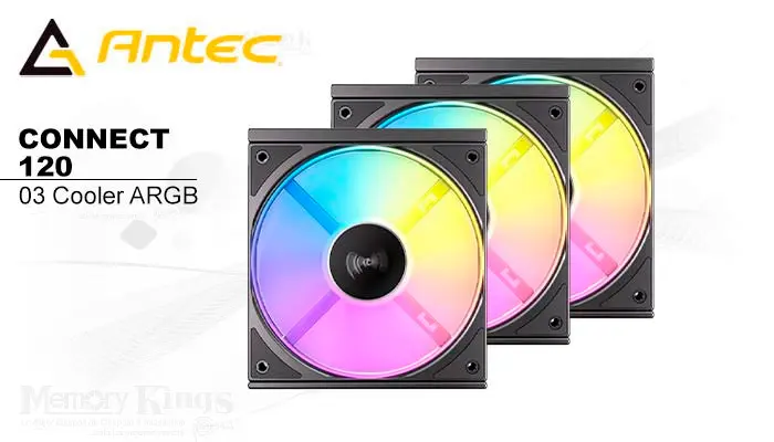 Antec Case 120 Mm Connect 120 ARGB 3IN1