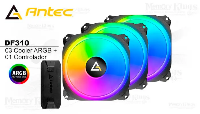 Antec Case 120 Mm Prizm X ARGB 3IN1+CONTROL