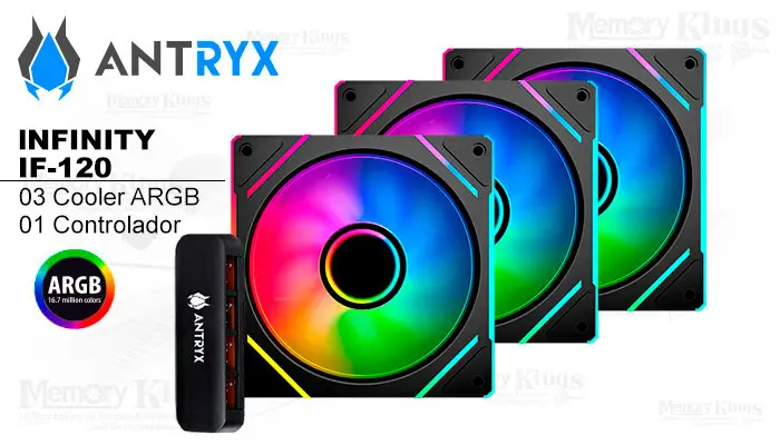 Antryx Case 120 Mm lNFINITY IF-120 3in1