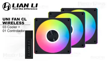 Case 120 Mm Lian Li Uni Fan Cl 3in1 Black + Control
