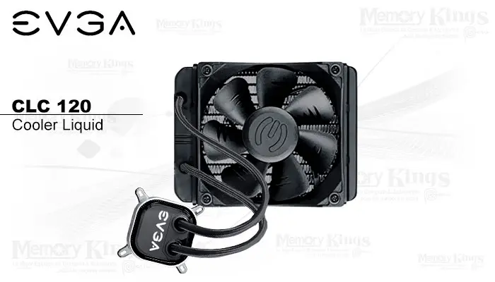 EVGA CPU Liquid 120 Clc 120 Black Edition