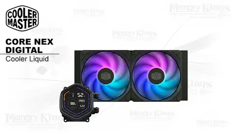 Cooler Master CPU Liquid 240 Core Nex Digital LCD