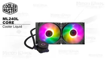 Cooler Master CPU Liquid 240 ML240L Core ARGB Black