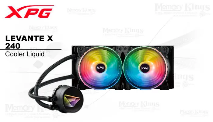XPG CPU Liquid 240 Levante X 240 ARGB Black