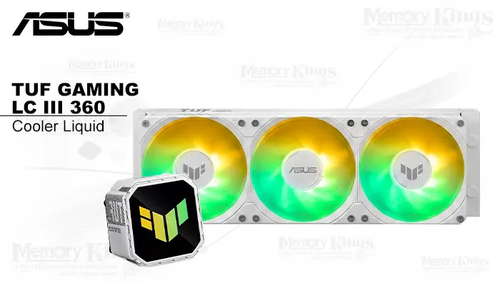ASUS CPU Liquid 360 TUF Gaming Lc III 360 White