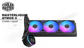Cooler Master CPU Liquid 360 Atmos II LCD ARGB Black con Pantalla de 2.1 Personalizable