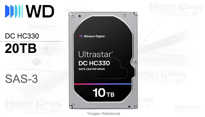 10TB WD Ultrastar Dc HC330 256MB