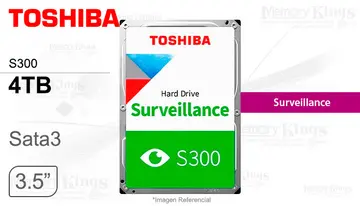 4TB Toshiba S300 256MB Vigilancia