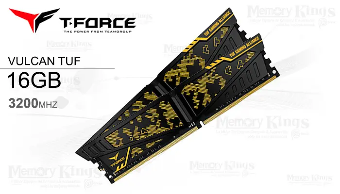 16GB 3200 CL16 T-FORCE Vulcan TUF