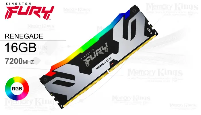 16GB 7200 CL38 Fury Renegade RGB