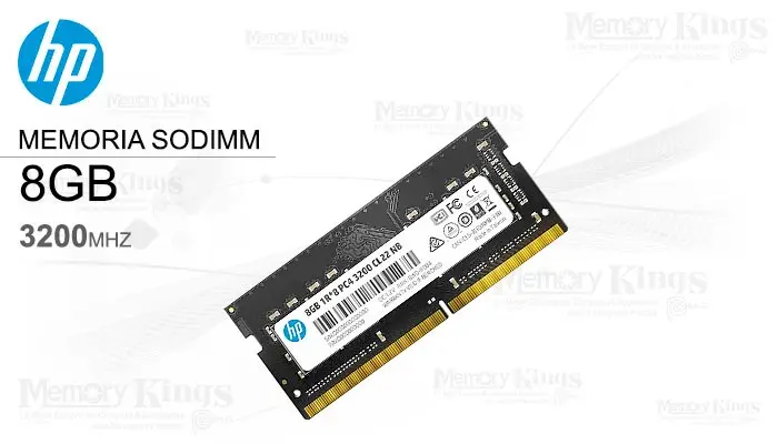 HP SODIMM DDR4 8GB 3200 CL22 S1 Series