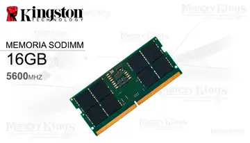Kingston SODIMM DDR5 16GB 5600 CL46 Kcp