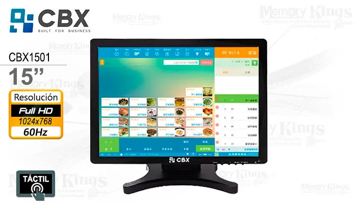 15 Cbx 1501W Touch Capacitiva HDMI|VGA