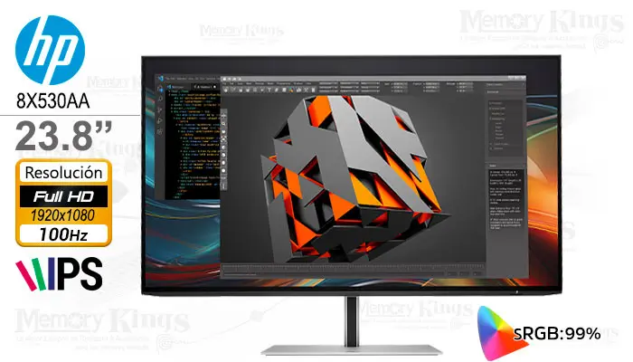 HP 23.8 Serie 7 Pro 724pf IPS FHD Pivote