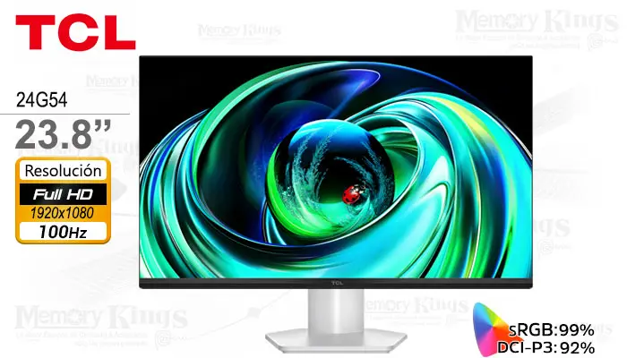 TCL 23.8 24G54 VA FHD MiniLED 100HZ White