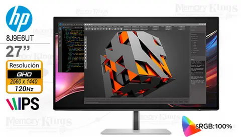 HP 27 Serie 7 Pro 527pu iPS 2K QHD 120Hz, Pivote