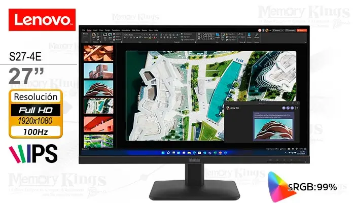 Lenovo 27 ThinkVision S27-4E IPS FHD 100HZ