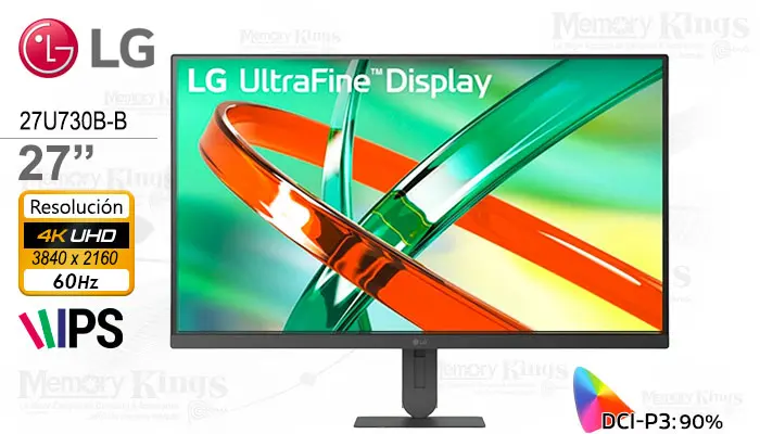 LG 27 UltraFine 27U730B-B iPS 4K UHD