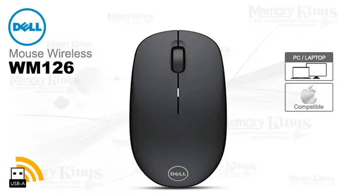 Dell WM126 Wireless Black