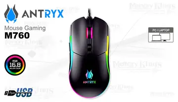 Antryx Gaming M760 RGB 12.8K Black