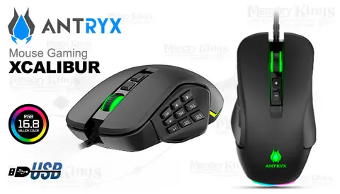 Antryx Gaming Xcalibur RGB 16.4K MMO|MOBA