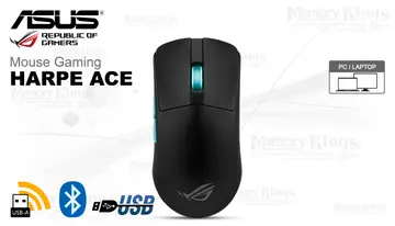 ASUS Gaming ROG Harpe Ace Aim Lab Edition 36K Bluetooth, Wireless
