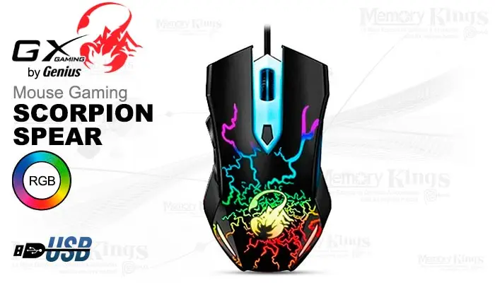 Gaming Gx Scorpion Spear RGB