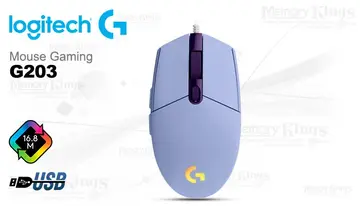 Logitech Gaming G203 Lightsync RGB 8K Purple