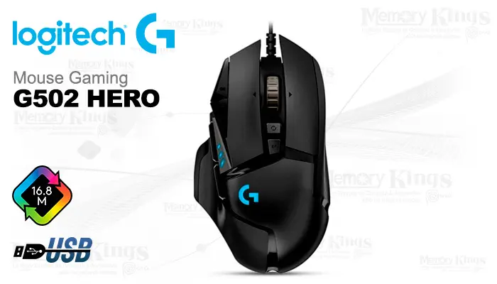 Logitech Gaming G502 Hero Black 25K