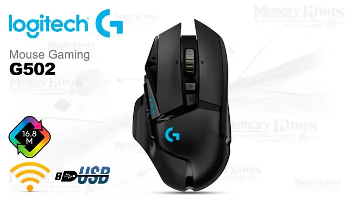 Logitech Gaming G502 Ligthspeed 16K Black Wireless