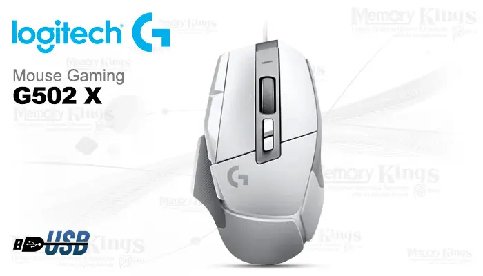 Logitech Gaming G502 X Hero USB 25K White