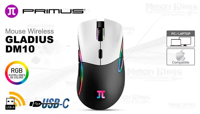 Gaming Primus Gladius DM10 Wireless USB-C 12K