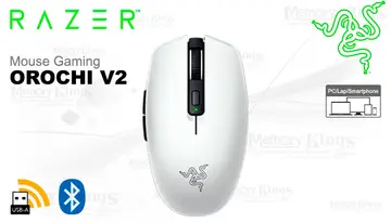 Razer Gaming Orochi V2 18K White (Wi|BT)