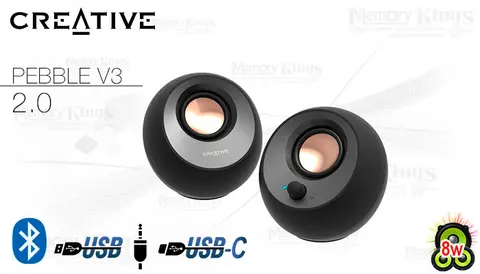 CREATIVE 2.0 CREATIVE PEBBLE V3 (8w|16w) Bluetooth