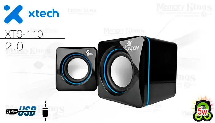 2.0 XTECH XTS-110 (5w) Black