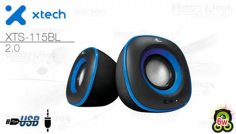 2.0 XTECH XTS-115BL (6w) Blue