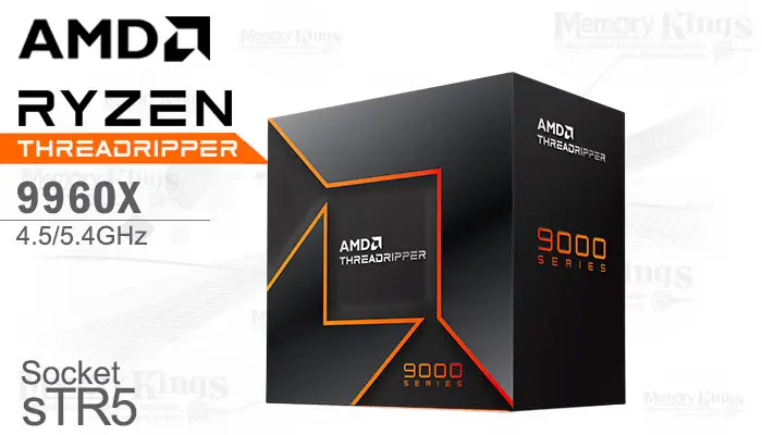 Ryzen Threadripper 9960X 4.5|5.4GHz 128MB, sTR5