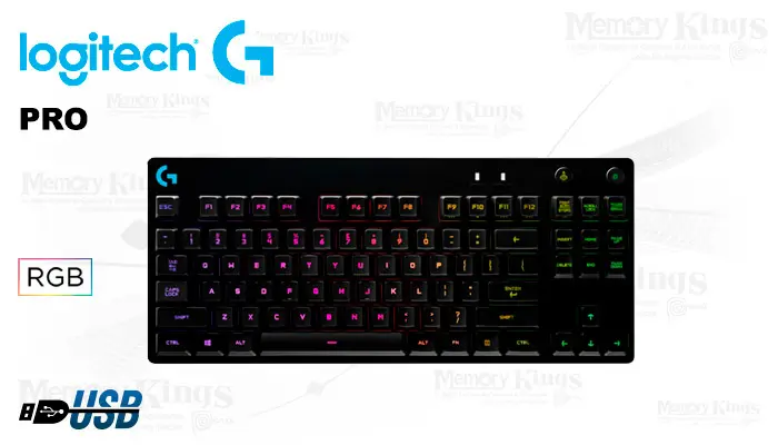 Logitech Gaming Pro RGB Compacto-Clicky