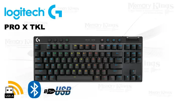 Logitech Gaming Pro X Tkl Mecanico Black