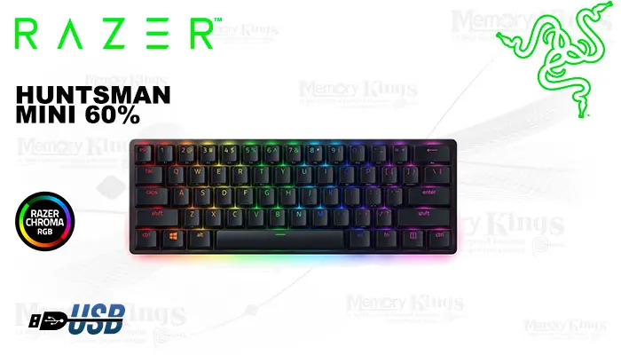 Razer Gaming Huntsman Mini 60% SW-PURPLE