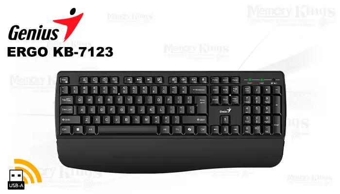 Genius Ergo KB-7123 AI Copilot Wireless