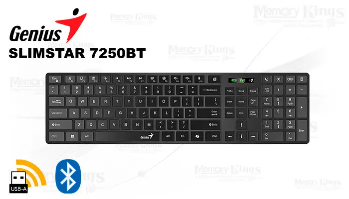 Genius Slimstar 7250BT Wireless Bluetooth