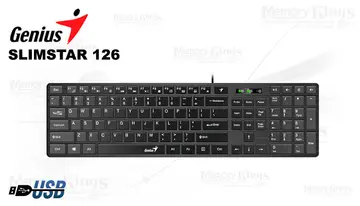Genius Smart Slimstar 126 Black USB