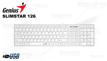 Genius Smart Slimstar 126 White USB