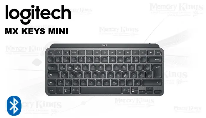 Logitech Mx Keys Mini Multi Device Black Bluetooth